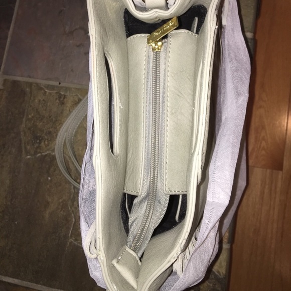 Vegan Leather Suede Crossbody - Picture 5 of 6